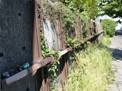 Jackson retaining wall